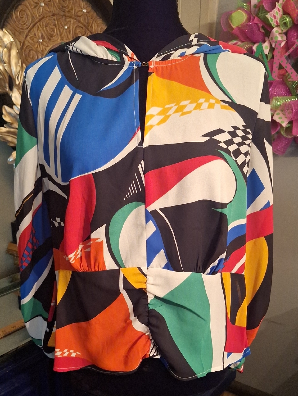 Vtg. New York & Company Blouse - Picture 4 of 9